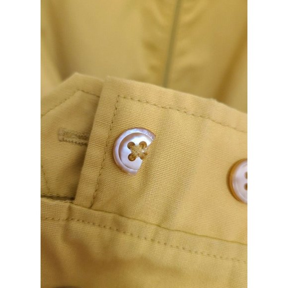 Vintage 70s H.I.S. Sportswear Men's Zip Up Bomber Jacket Solid Yellow Size XL - Picture 5 of 8